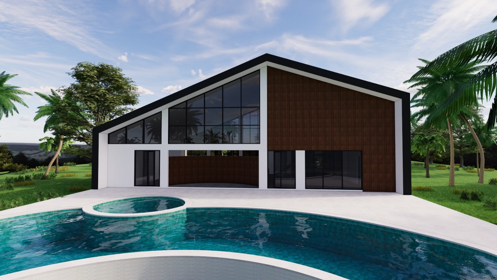 The Mediterranean open-plan living