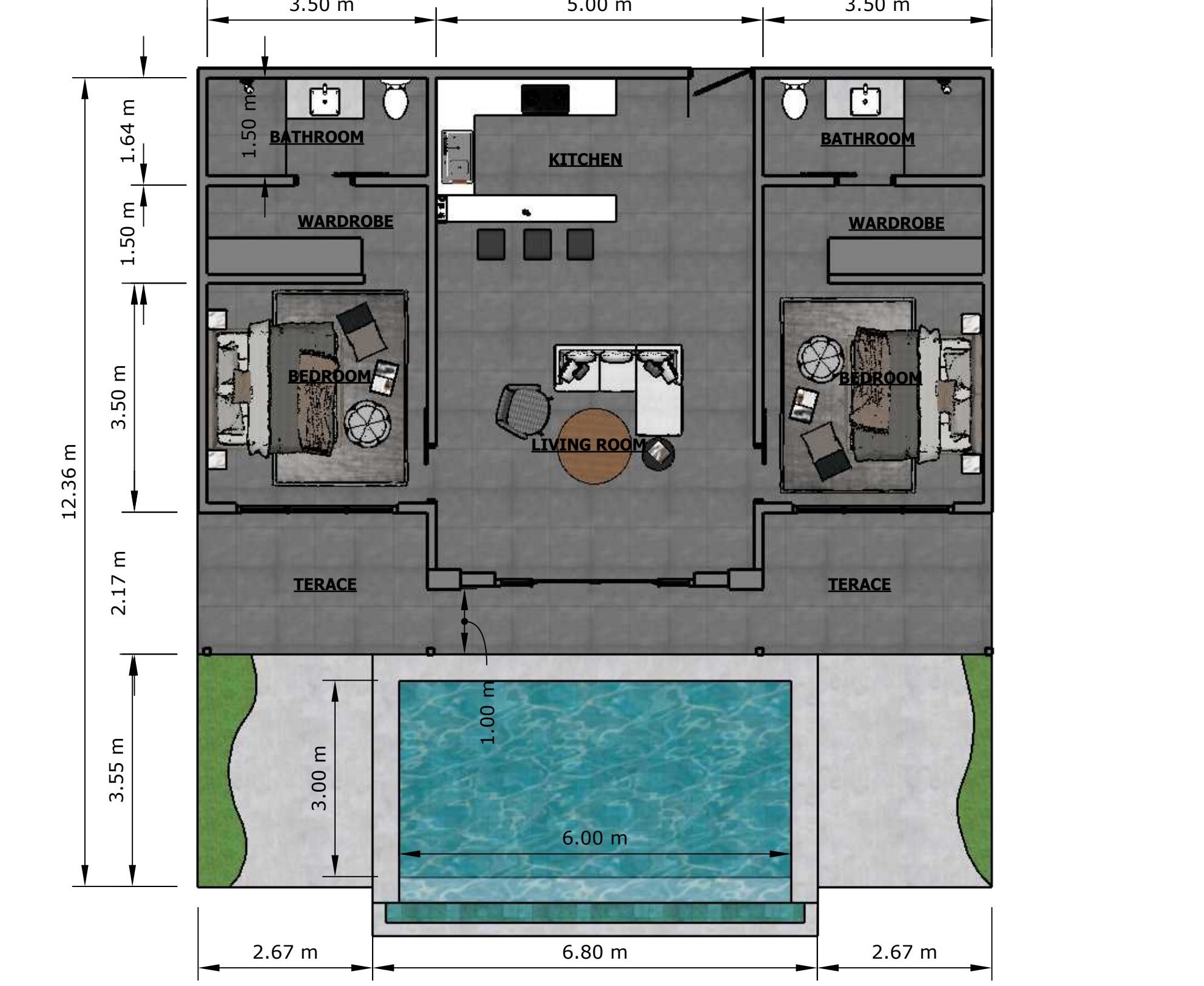 The Mediterranean floor plan