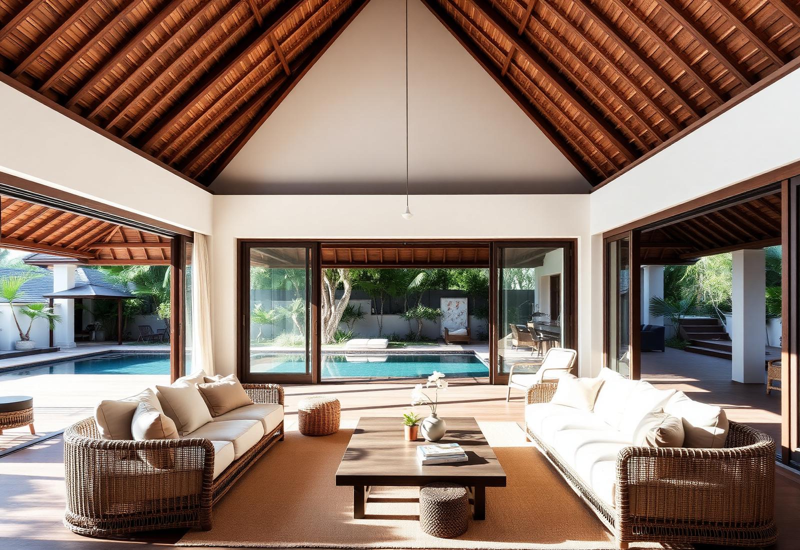 The A-Frame open-plan living